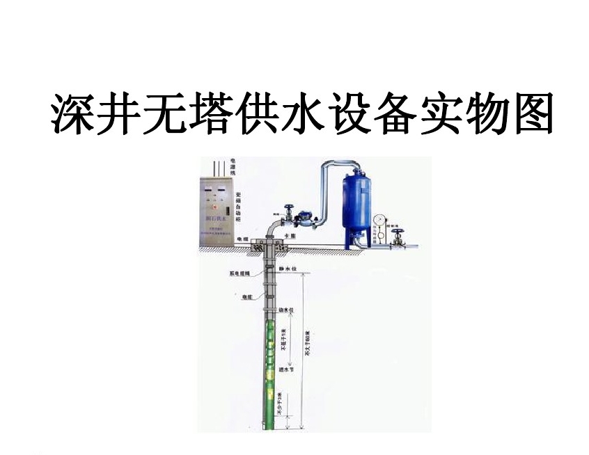 太原小店区井泵无塔式供水设备